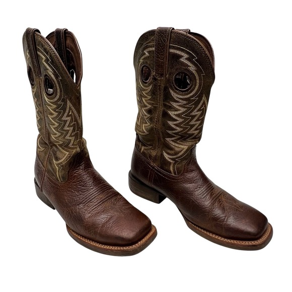 Durango Rebel Pro Brown Western Boot Men's Size 9W Dually Shank DDB0221 - Picture 7 of 14